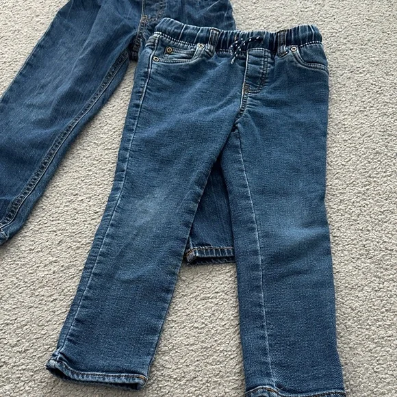 Carter's Kids Blue Denim Jeans Trio - Picture 6 of 9